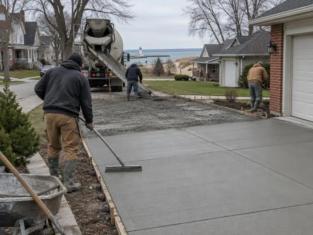 Concrete Driveways in Sheboygan, WI