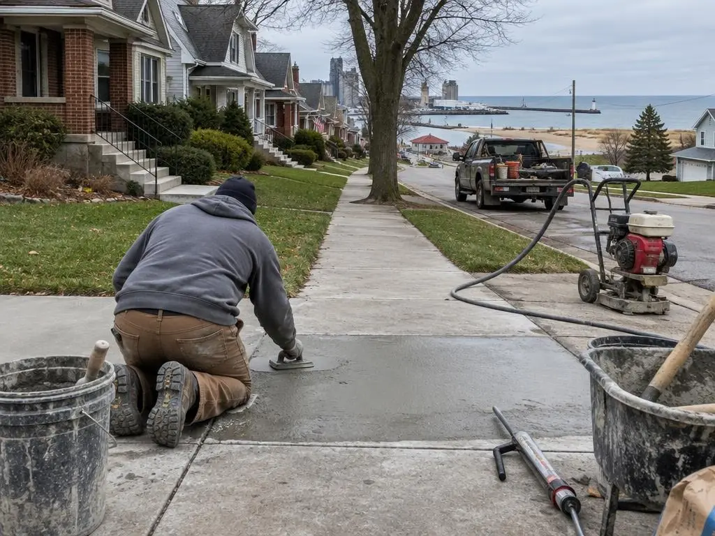 Concrete Repair & Leveling in Sheboygan, WI